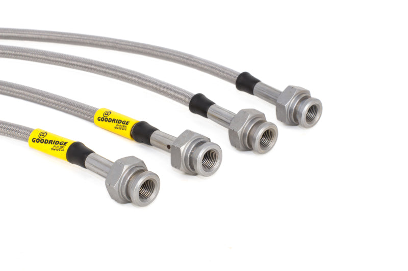 Kit de linhas de freio de aço inoxidável Goodridge 09-13 Nissan Maxima todos os modelos