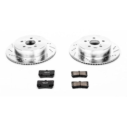 Power Stop 2006 Lexus GS300 Trasero Z23 Evolution Sport Juego de frenos