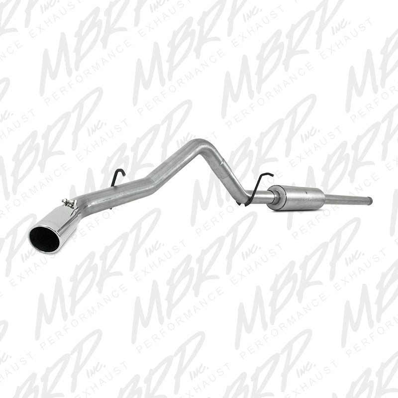 MBRP 14 Chevy/GMC 1500 Silverado/Sierra 4.3L V6/5.3L V8 Salida de un solo lado AL 3in Cat Back Escape