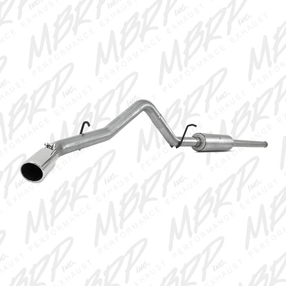 MBRP 14 Chevy/GMC 1500 Silverado/Sierra 4.3L V6/5.3L V8 Salida de un solo lado AL 3in Cat Back Escape