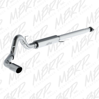 MBRP 2015 Ford F-150 2.7L / 3.5L EcoBoost 4in Cat Back Sistema de escape de alumbre de un solo lado