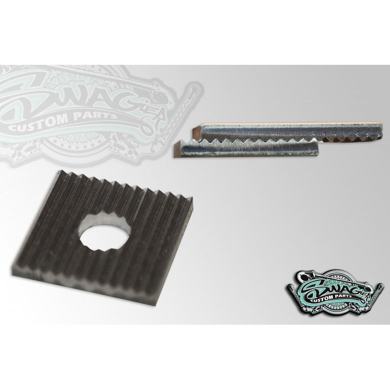 SWAGIER - REAR CAMBER & TOE ADJUSTER KIT PLATES (MILLED BOLTS)
