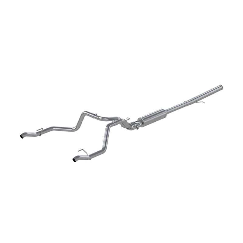 MBRP 19-Up Chevy Silverado 1500 6.2L 2.5in Catback Salida trasera doble T304 SS