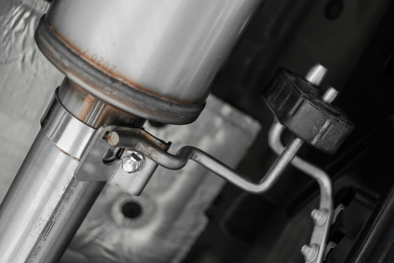MBRP 2021+ F-150 2.7L/ 3.5L Ecoboost, 5.0L 3in Cat Back 2.5in Dual Split Trasero