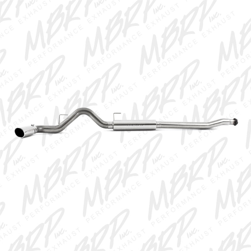 MBRP 11-13 Ford F-150 3.5L V6 EcoBoost 4 pol Cat Back Single Side T409 Sistema de escapamento