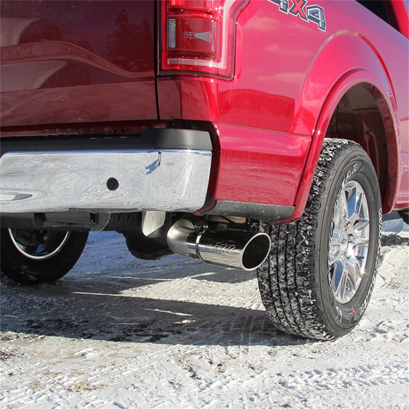 MBRP 2015 Ford F-150 2.7L / 3.5L EcoBoost 4in Cat Back Single Side T409 Sistema de escape