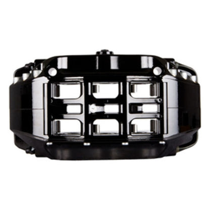 StopTech 03-06 Evo Front BBK w/ Black ST-60 Calipers Slotted Zinc 355x32mm Rotors Pads and SS Lin