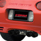 Corsa 1997-2004 Chevrolet Corvette C5 Z06 5.7L V8 Black Xtreme Axle-Back Exhaust