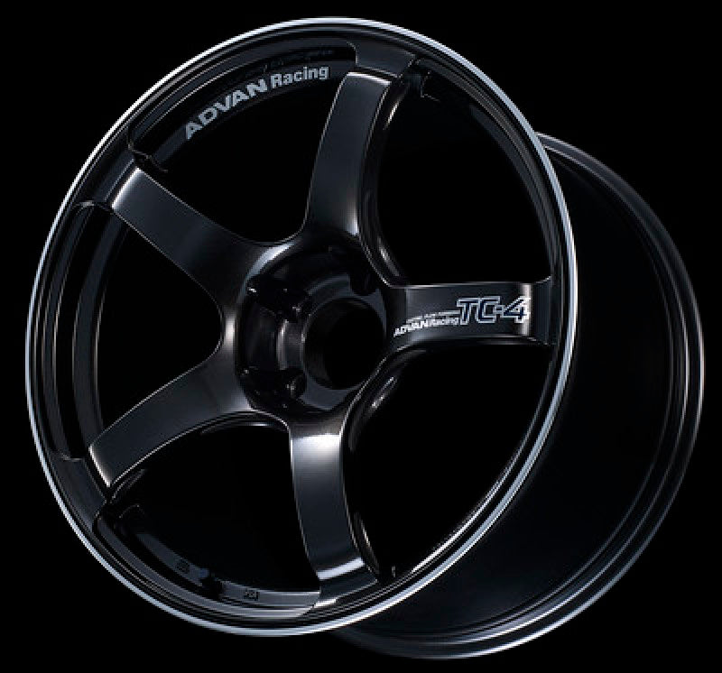 Advan TC4 16x7.5 +40 4x100 Black Gunmetallic and Ring Wheel