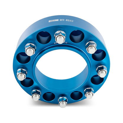 Mishimoto Wheel Spacers - 8X170 - 125 - 50mm - M14 - Blue