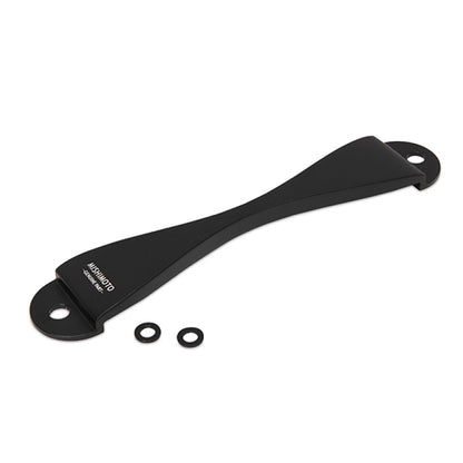 Mishimoto Subaru CNC Batería Tie-Down - Negro