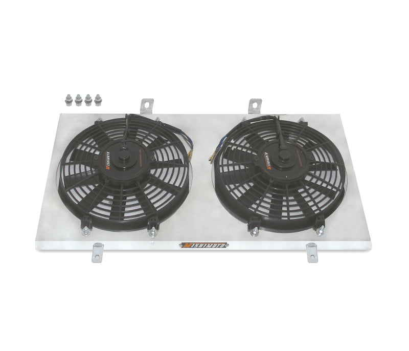 Mishimoto 89-94 Nissan 240sx S13 SR20DET Kit de cubierta de ventilador de aluminio