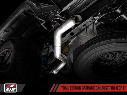 AWE Tuning 20-21 Jeep Gladiator JT 3.6L Trail Edition Escape Cat-Back