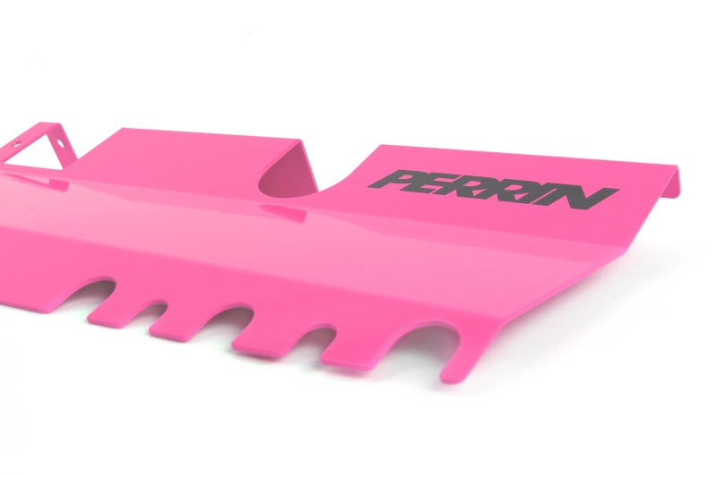 Perrin 15-21 WRX/STI Radiator Shroud (With/Without OEM Intake Scoop) - Hyper Pink