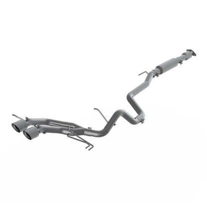 MBRP 13-18 Hyundai Veloster Turbo 2.5in T304 com 4in. Dicas OD - Saída Dupla Cat Back
