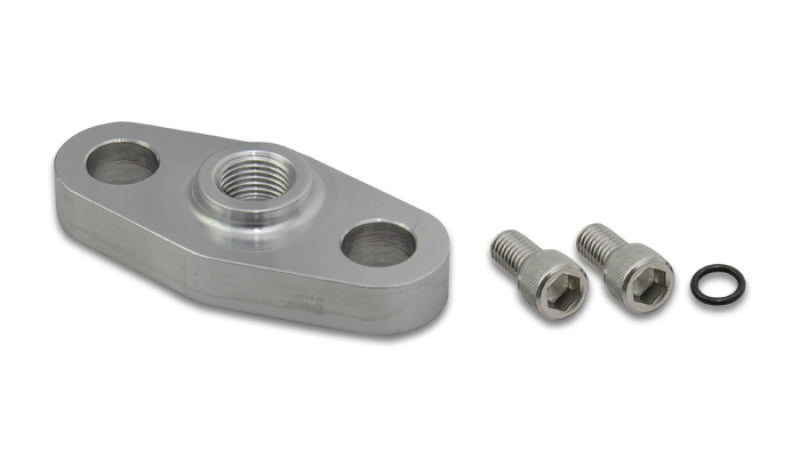 Brida de entrada de aceite turbo de alumbre vibrante con -4AN macho para Garrett GT4708/4718/5008/5018/5518/5533/5541