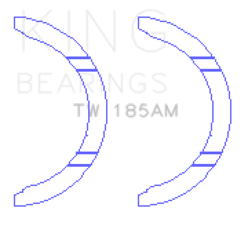 King Engine Bearings Toyota 1ZZ-FE Thrust Washer Set