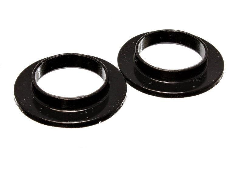 Energy Suspension Universal 2 3/16in ID 3 1/2in OD 11/16in H Isoladores de mola helicoidal preta (2 por conjunto)