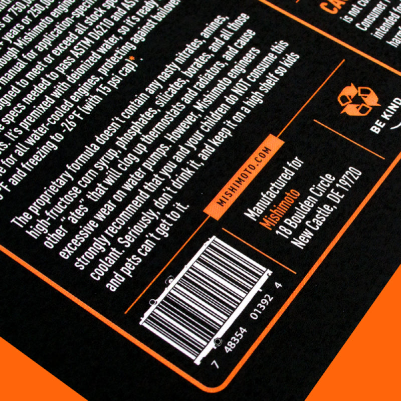 Refrigerante de motor sintético Mishimoto Liquid Chill - Premezclado