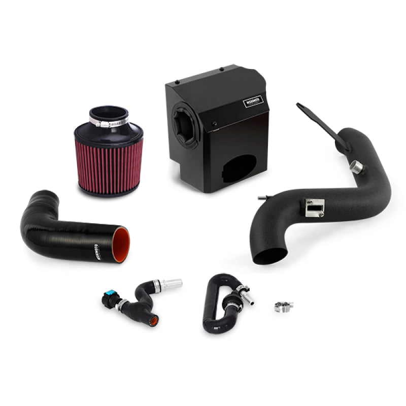 Mishimoto 2016 Ford Fiesta ST 1.6L Performance Kit de admisión de aire - Negro arrugado