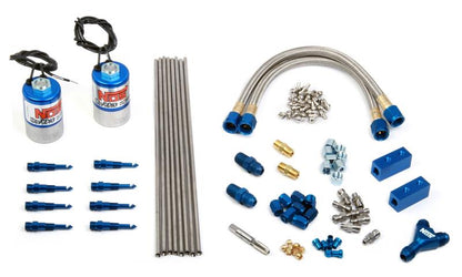 Nitrous Oxide System - NOS Pro Race Fogger Single Stage Dry EFI System 8 NOS fan spray nozzles (04470NOS)