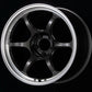 Advan RG-D2 18x7.5 +47 5-114.3 Machining & Black Gunmetallic Wheel