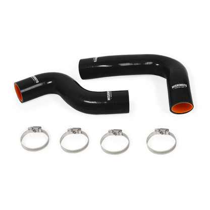 Mishimoto 92-00 Subaru WRX/STI Turbo Kit de manguera de radiador de silicona - Negro