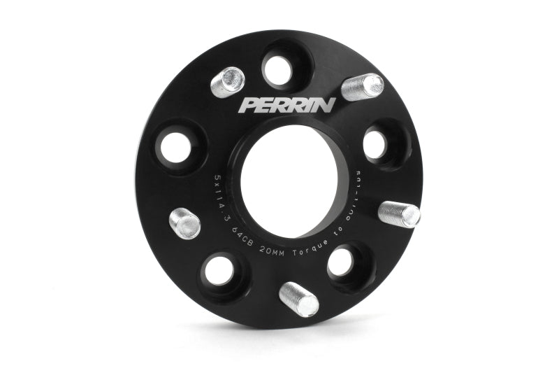 Perrin 17-18 Honda Civic Si 64.1mm Hub 5x114.3 20mm Espaciadores de rueda (un par)