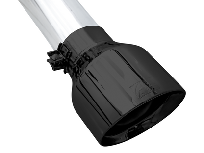 AWE Tuning 2021 RAM 1500 TRX 0FG Cat-Back Escape - Puntas de diamante negro
