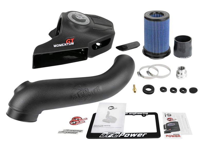 aFe Momentum GT Pro 5R Sistema de admissão de ar frio 15-18 Volkswagen Golf R I4-2.0L (t)