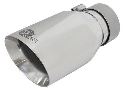 aFe Rebel Series 3in 409 SS Cat-Back Escape con puntas pulidas 17-20 Ford F-250 V8 6.2L