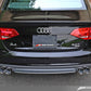 AWE Tuning Audi B8 A4 Touring Edition Exhaust - Quad Tip Polished Silver Tips - Does Not Fit Cabrio