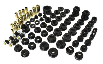 Suspensão Energy 92-95 Honda Civic/CRX / 93-97 Honda Del Sol (incluindo VTEC) Black Hyper-Flex Mast