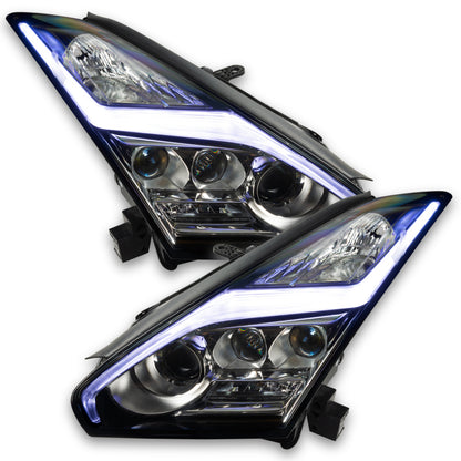 Oracle 15-21 Nissan GT-R Lightning Bolt Headlight DRL RGB+W w/ Simple Controller