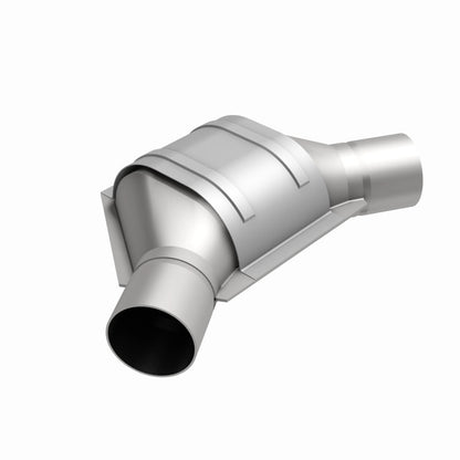 MagnaFlow Universal Catalytic Converter 2.25inch Angled Inlet/Outlet