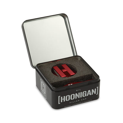 Mishimoto LS Engine Hoonigan Tapón de Llenado de Aceite - Rojo