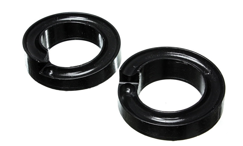 Energy Suspension 2005-07 Ford F-250/F-350 SD 2/4WD Conjunto isolador de mola helicoidal frontal - preto