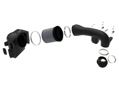 Sistema de admissão de ar frio aFe Momentum GT com filtro Pro 5R 2020 Ford F-250 / F-350 Super Duty V8-7.3L
