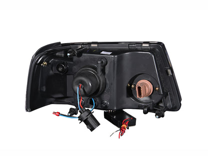 ANZO 2001-2011 Ford Ranger Projetor Faróis com Halo Preto (CCFL) 1 peça