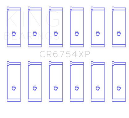 King Engine Bearings Toyota/Lexus 2JZGE/2JZGTE 3.0L (Size STD) Performance Rod Bearing Set