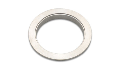 Flange de banda em V de aço inoxidável vibrante para tubulação OD de 2,5 pol. - Fêmea