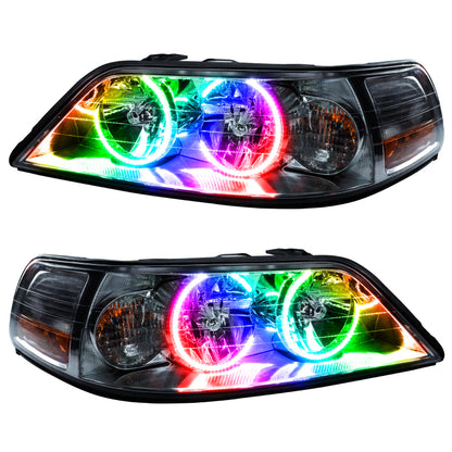 Oracle 05-11 Lincoln TownCar SMD HL - ColorSHIFT w/ 2.0 Controller