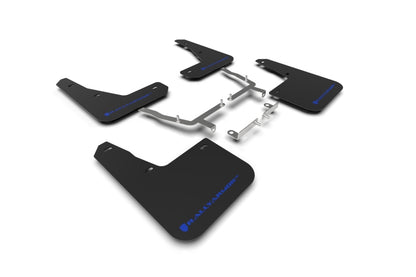 Rally Armor 19-25 Ford Focus ST MK4 Black UR Mud Flap w/Blue Logo