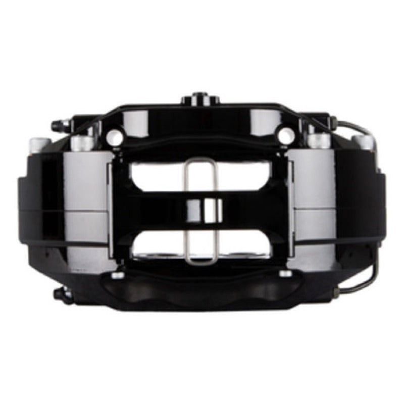 StopTech 00-04 Audi A6 Quattro Front BBK w/ Black ST-40 Calipers Slotted 332x32mm Rotors Pads Lines