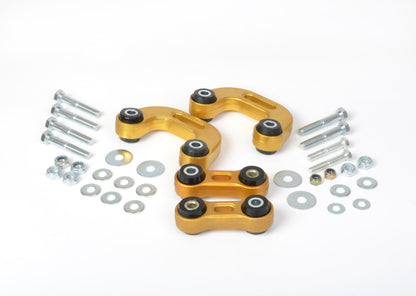 Whiteline 93-00 &amp; 03-07 Subaru Impreza Non-Turbo Front &amp; Rear Sway bar link conv kit - aleación extra h/d