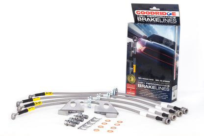 Goodridge 15-17 Chevrolet SS SS Kit de línea de freno