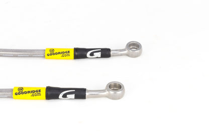 Goodridge 17-18 Honda Civic Si (solo modelo Si) SS Kit de línea de freno