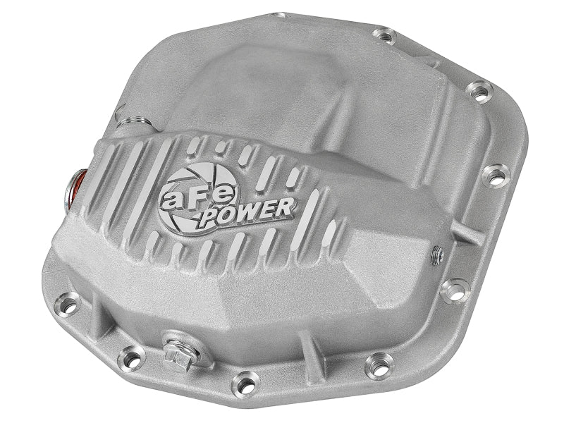 aFe Power Pro Series Cubierta de diferencial delantero Raw(Dana M210) 18-19 Jeep Wrangler JL 2.0L (t)