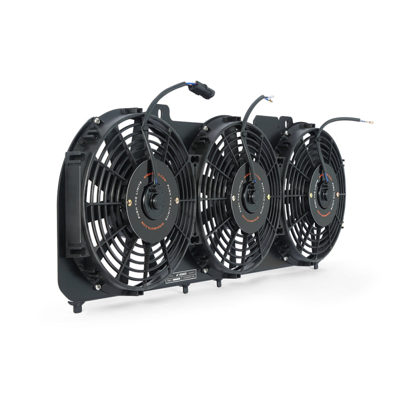 Mishimoto 89-01 Jeep Cherokee XJ 4.0L desempenho de alumínio cobertura do ventilador com controlador - preto