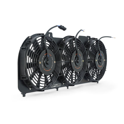 Mishimoto 89-01 Jeep Cherokee XJ 4.0L desempenho de alumínio cobertura do ventilador com controlador - preto